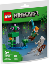 Carica l&#39;immagine nel visualizzatore di Gallery, LEGO POLYBAG Minecraft - Duello nella grotta lussureggiante 30705
