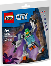 Carica l&#39;immagine nel visualizzatore di Gallery, LEGO POLYBAG City - Mech scientifico spaziale 30694
