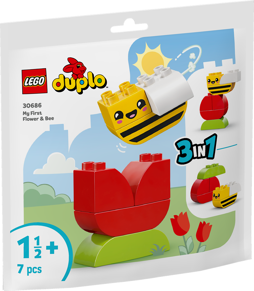 LEGO POLYBAG Duplo - Il mio primo fiore & ape 30686