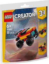 Carica l&#39;immagine nel visualizzatore di Gallery, LEGO POLYBAG Creator - Mini Monster Truck convertibile 30691
