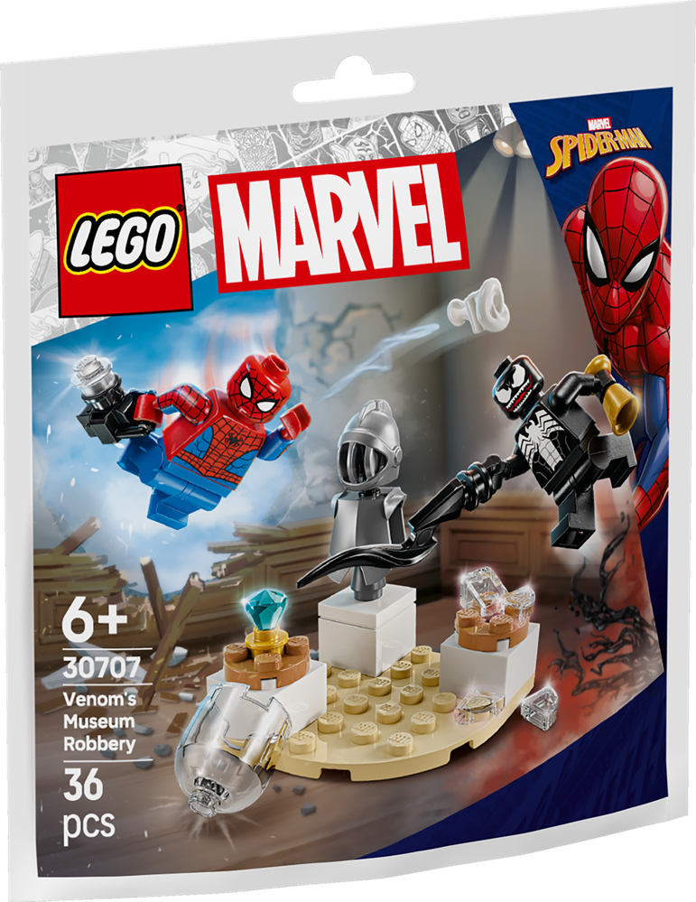 LEGO POLYBAG Marvel - Rapina al museo di Venom 30707