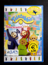 Carica l'immagine nel visualizzatore di Gallery, Teletubbies * Giochiamo con le rime*Durata 52 Minuti Circa. Dvd Nuovo Sigillato
