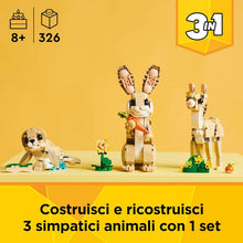 Carica l'immagine nel visualizzatore di Gallery, LEGO CREATOR Adorabile Coniglio 31162
