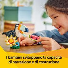 Carica l'immagine nel visualizzatore di Gallery, LEGO CREATOR Animali selvatici: tucano tropicale 31173
