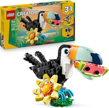 Carica l'immagine nel visualizzatore di Gallery, LEGO CREATOR Animali selvatici: tucano tropicale 31173
