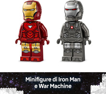 Carica l'immagine nel visualizzatore di Gallery, LEGO MARVEL Iron Man e War Machine contro i droni di Hammer 76320
