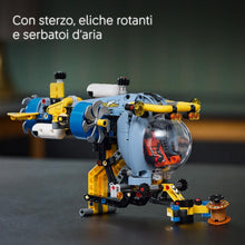 Carica l'immagine nel visualizzatore di Gallery, LEGO TECHNIC Sottomarino per esplorazioni abissali 42201
