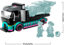 Carica l'immagine nel visualizzatore di Gallery, LEGO CITY Auto da corsa e trasportatore 60406
