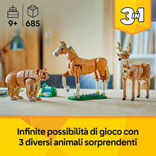 Carica l&#39;immagine nel visualizzatore di Gallery, LEGO CREATOR Cavallo meraviglioso 31166

