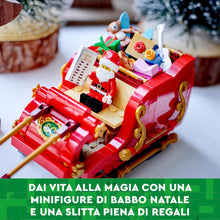 Carica l&#39;immagine nel visualizzatore di Gallery, LEGO La slitta di Babbo Natale 40499
