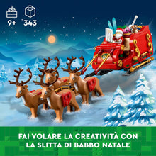 Carica l&#39;immagine nel visualizzatore di Gallery, LEGO La slitta di Babbo Natale 40499
