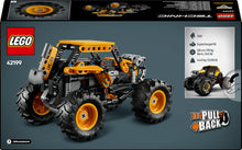 Carica l&#39;immagine nel visualizzatore di Gallery, LEGO TECHNIC Pull-back Monster Jam DIGatron 42199
