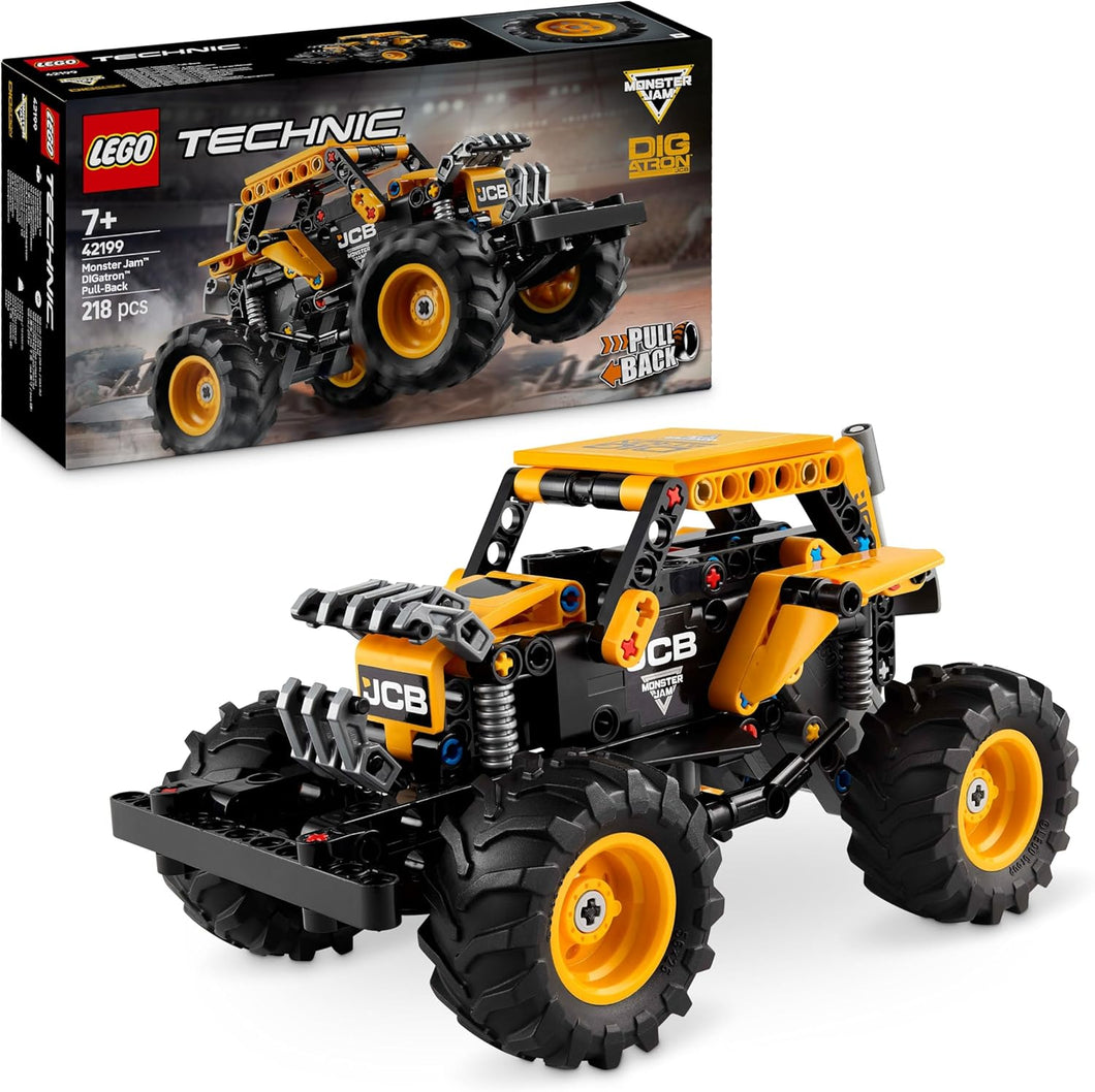 LEGO TECHNIC Pull-back Monster Jam DIGatron 42199