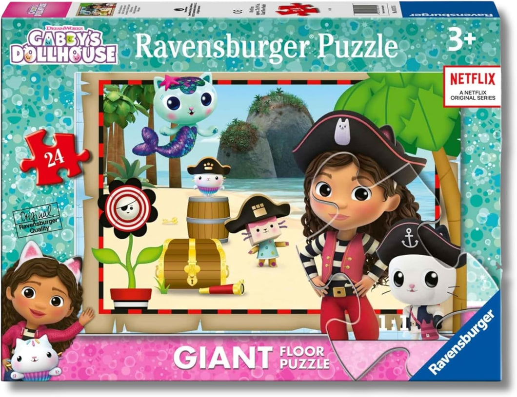 RAVENSBURGER PUZZLE GIANT 24pz Gabby Pirata 03179