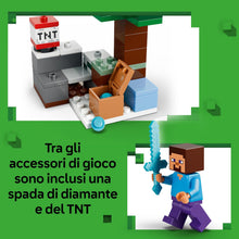 Carica l'immagine nel visualizzatore di Gallery, LEGO MINECRAFT Avventura di Steve nella taiga 21583
