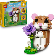Carica l'immagine nel visualizzatore di Gallery, LEGO CREATOR Simpatico criceto con fiore 31376
