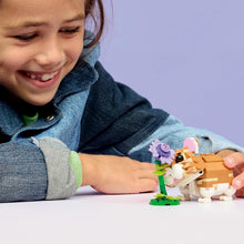 Carica l'immagine nel visualizzatore di Gallery, LEGO CREATOR Simpatico criceto con fiore 31376
