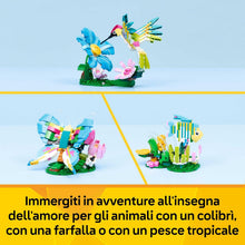Carica l'immagine nel visualizzatore di Gallery, LEGO CREATOR Adorabili animali: colibrì variopinto 31384
