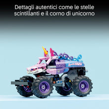 Carica l'immagine nel visualizzatore di Gallery, LEGO TECHNIC Monster Jam Sparkle Smash a retrocarica 42220
