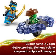 Carica l'immagine nel visualizzatore di Gallery, LEGO NINJAGO Nya contro Spinner Mostro della Mutazione 71849

