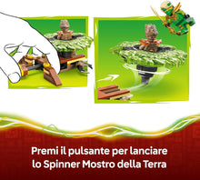 Carica l'immagine nel visualizzatore di Gallery, LEGO NINJAGO Lloyd contro Spinner Mostro della Terra 71850
