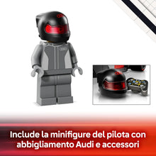 Carica l'immagine nel visualizzatore di Gallery, LEGO SPEED Auto da corsa Audi Revolut F1 Team R26 77259
