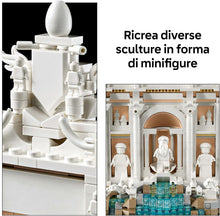 Carica l'immagine nel visualizzatore di Gallery, LEGO ARCHITECTURE Fontana di Trevi 21062
