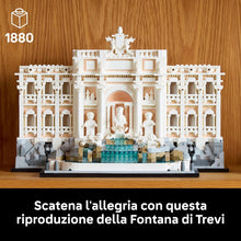 Carica l'immagine nel visualizzatore di Gallery, LEGO ARCHITECTURE Fontana di Trevi 21062
