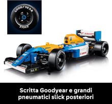 Carica l'immagine nel visualizzatore di Gallery, LEGO ICONS Williams Racing FW14B e Nigel Mansell 10353
