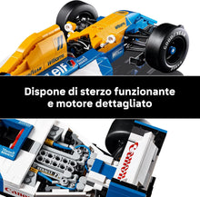 Carica l'immagine nel visualizzatore di Gallery, LEGO ICONS Williams Racing FW14B e Nigel Mansell 10353
