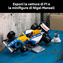 Carica l'immagine nel visualizzatore di Gallery, LEGO ICONS Williams Racing FW14B e Nigel Mansell 10353
