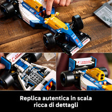 Carica l'immagine nel visualizzatore di Gallery, LEGO ICONS Williams Racing FW14B e Nigel Mansell 10353
