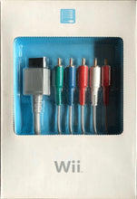 Carica l'immagine nel visualizzatore di Gallery, NINTENDO WII COMPONENTE UFFICIALE HD TV AV CAVO CAVO CAVO 480i Adattatore Alta Definizione B
