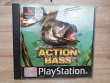 Carica l'immagine nel visualizzatore di Gallery, ACTION BASS - FISHING PS1 PAL PLAYSTATION PSX Completo DISCO a SPECCHIO
