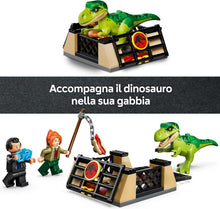Carica l'immagine nel visualizzatore di Gallery, LEGO JURASSIC WORLD Camion da trasporto per il giovane T. rex 77978
