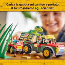Carica l'immagine nel visualizzatore di Gallery, LEGO JURASSIC WORLD Camion da trasporto per il giovane T. rex 77978
