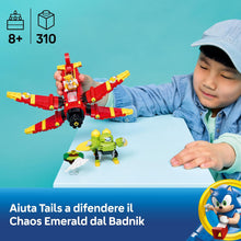 Carica l'immagine nel visualizzatore di Gallery, LEGO SONIC Tornado-1 di Tails 77119
