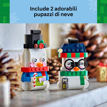 Carica l'immagine nel visualizzatore di Gallery, LEGO Pupazzi di neve ornamentali 40812
