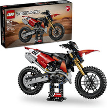 Carica l'immagine nel visualizzatore di Gallery, LEGO TECHNIC Moto Ducati Desmo450 MX Factory 42238
