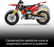 Carica l'immagine nel visualizzatore di Gallery, LEGO TECHNIC Moto Ducati Desmo450 MX Factory 42238
