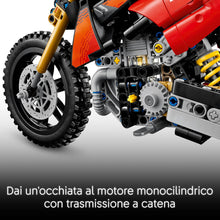 Carica l'immagine nel visualizzatore di Gallery, LEGO TECHNIC Moto Ducati Desmo450 MX Factory 42238
