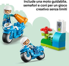 Carica l'immagine nel visualizzatore di Gallery, LEGO DUPLO Motocicletta blu della Polizia 10471

