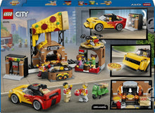 Carica l'immagine nel visualizzatore di Gallery, LEGO CITY Centro di consegna pizze con veicoli 60496
