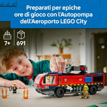 Carica l'immagine nel visualizzatore di Gallery, LEGO CITY Autopompa dell’aeroporto 60499

