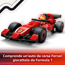 Carica l'immagine nel visualizzatore di Gallery, LEGO CITY Pitstop e meccanici con monoposto Ferrari F1 60443
