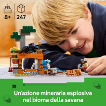 Carica l'immagine nel visualizzatore di Gallery, LEGO MINECRAFT Spedizione nella miniera dell’armadillo 21269
