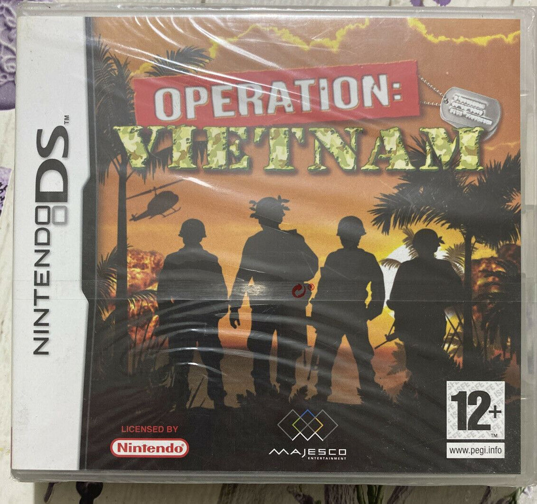 Operation: Vietnam (Nintendo DS, 2007) Nuovo Sigillato