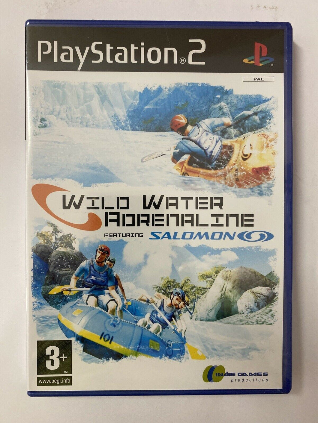 WILD WATER ADRENALINE PS2- FEATURING SALOMON - Nuovo, risigillato