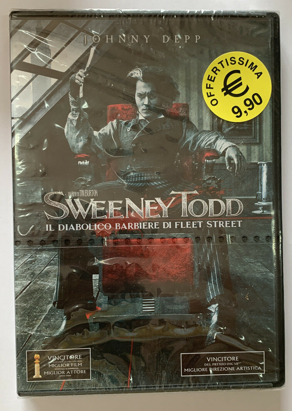 Sweeney Todd. Il diabolico barbiere di Fleet Street (2007) DVD