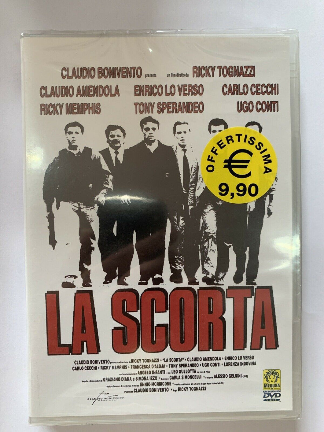 LA SCORTA (1993) dvd Ricky Tognazzi Medusa